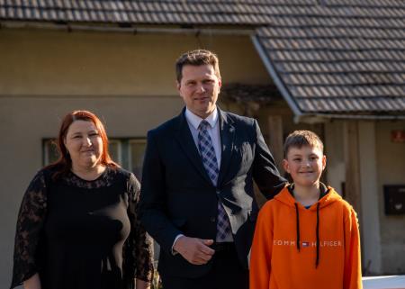 Odprtje novoasfaltiranega dela ceste Špitalič – Okrog (16)